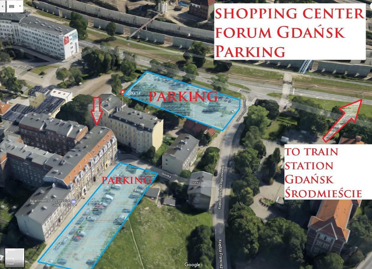 Berg Apartament Blue Gdansk Luaran gambar